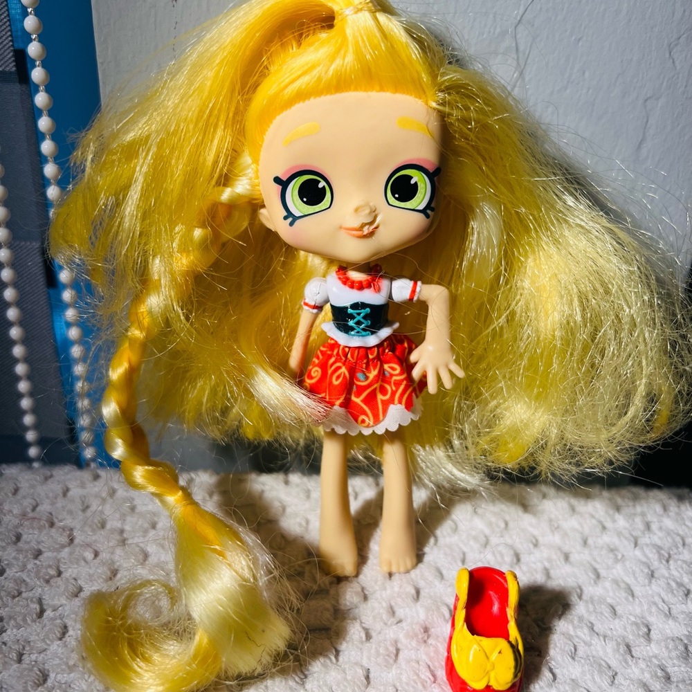 Shopkins Shoppies World Vacation SPAGHETTI SUE Italy 5" Doll Only No Accessories